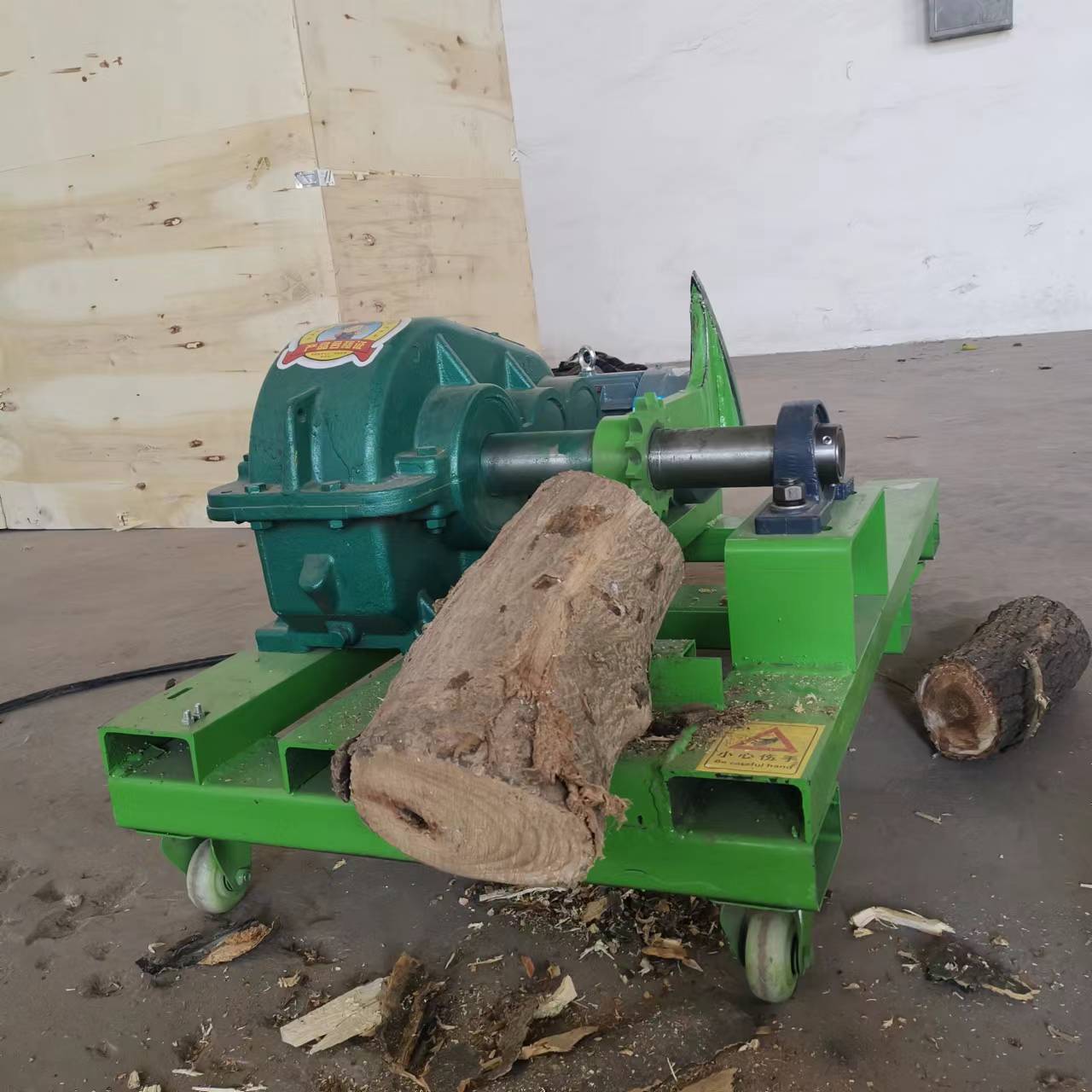 25 ton gasoline powered horizontal vertical electric start high speed wood log splitting machine CE approved wood splitter