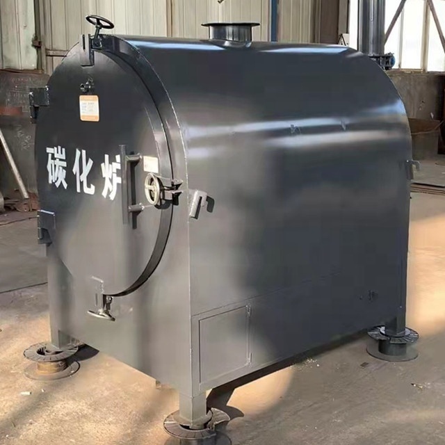 Small cost input for charcoal production equipment Economical small carbonization furnace smokeless carbonization stove