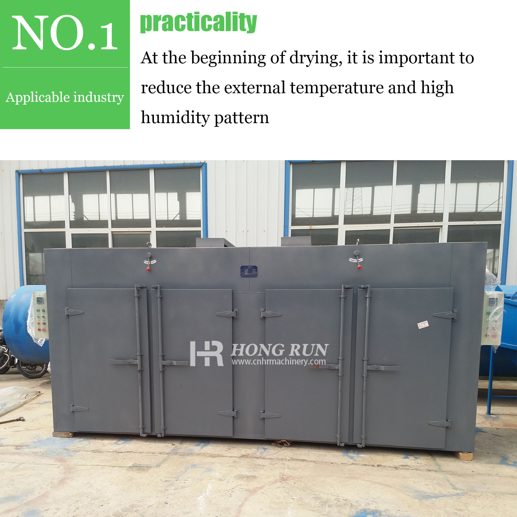 HR2023 hottest professional box dryer large drying equipment dried food shisha charcoal pet food dryer etc