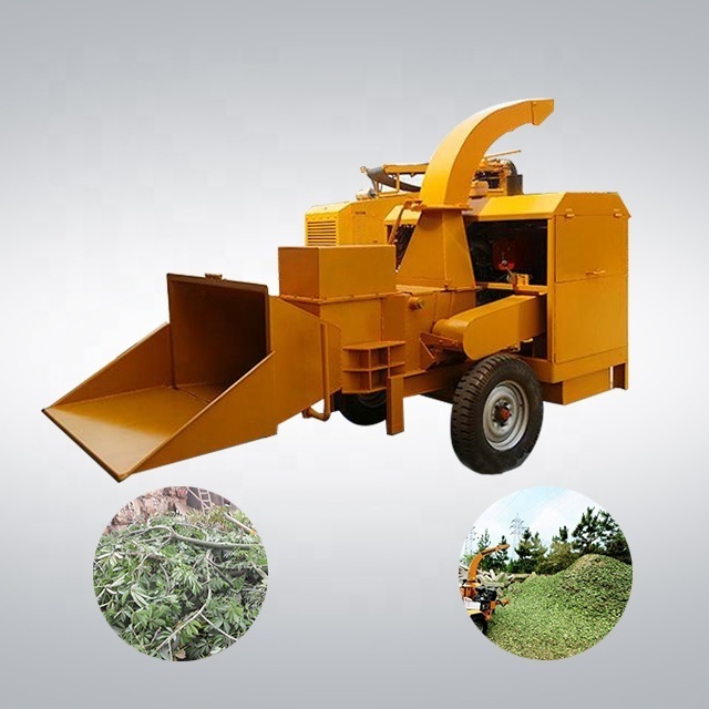 Automation 2024 hot sale Garden Tree Shredder Wood Grinder With diesel Engine  Wood Chipper Machines For Sale