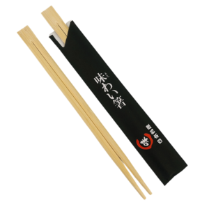 Wholesale Chinese Custom Chopsticks Print  With Logo Disposable Bamboo Noodle Chopsticks