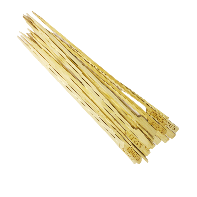 Wholesale China Factory BBQ Skewers bamboo food sticks disposable Teppo skewers