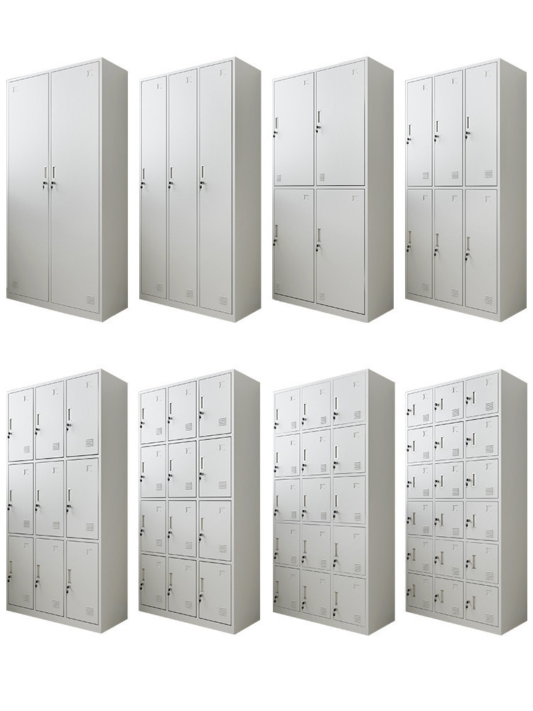 Newest design simple durable weight storage gym school metal lockers anti slip cold rolled steel sheet locker