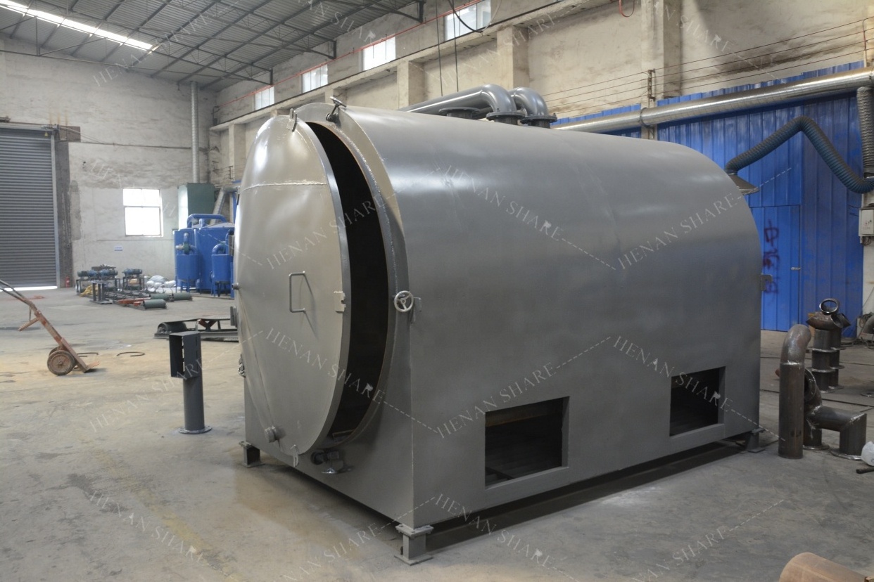 Wood straw charcoal kiln carbonization furnace biomass carbon regeneration kiln