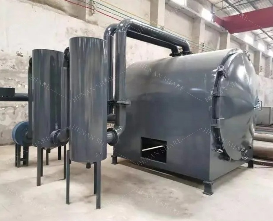 Wood straw charcoal kiln carbonization furnace biomass carbon regeneration kiln