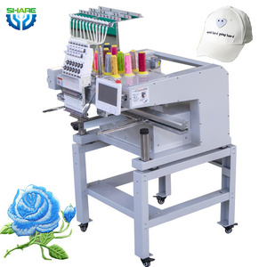 New 2 Head Hat Embroidery Machine Chain Stitch Embroidery Machine Price for Embroidery Logo