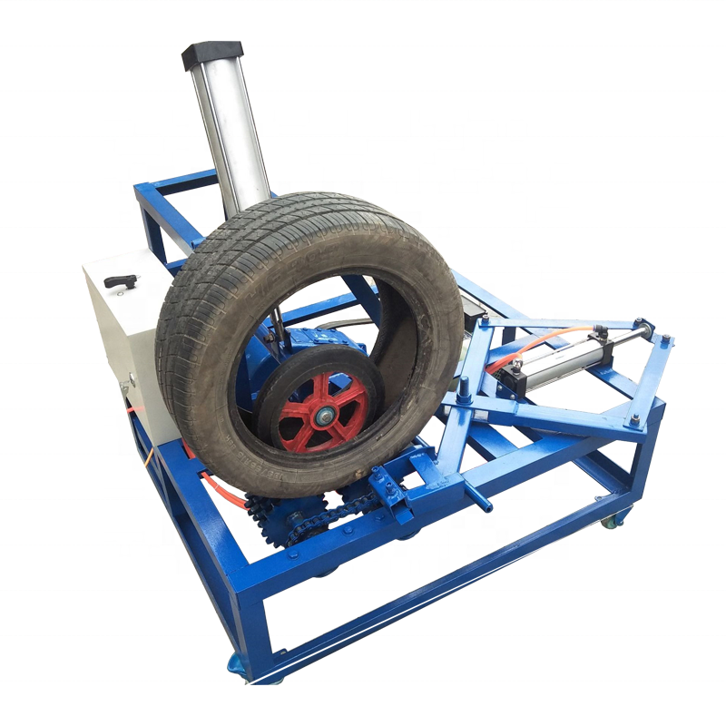 Automation Tire Strip Cutting Machine Sidewall Cutter Tire Recycling Machinery