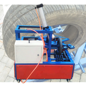 Automation Waste Tyre Recycling Machine Prices Scrap Tyre Thread Cutting Machine Block Cutter