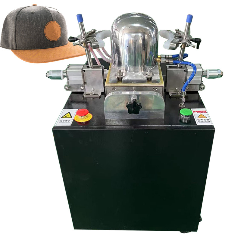 Baseball Hat Stamping Making Machine Automatic Hot Foil Cap Steam Ironing Machine