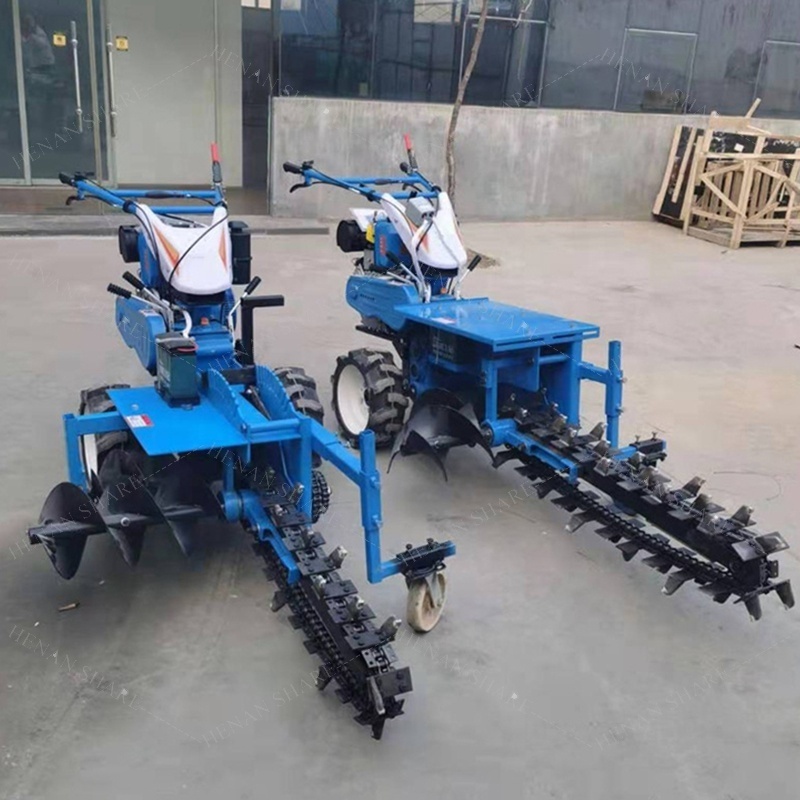 Mini Ditcher Chainsaw Trencher Chain Machine Tractor for Sale