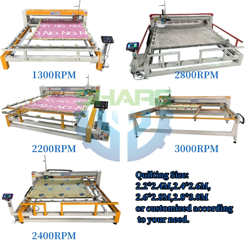 CNC China Mattress Embroidery Sewing Machine Computer Single Needle Quilting Machine Price Machines