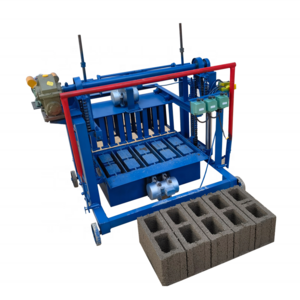 Brick maker paving concrete mobile block making machine