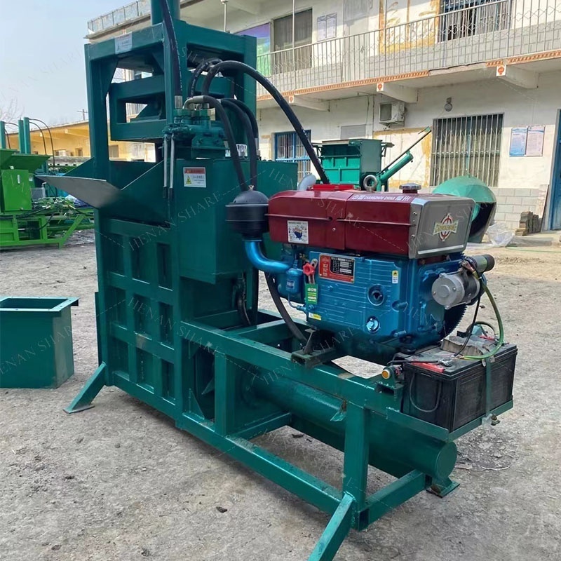 Automation Square Small Hay Baler Compressing Making Machine