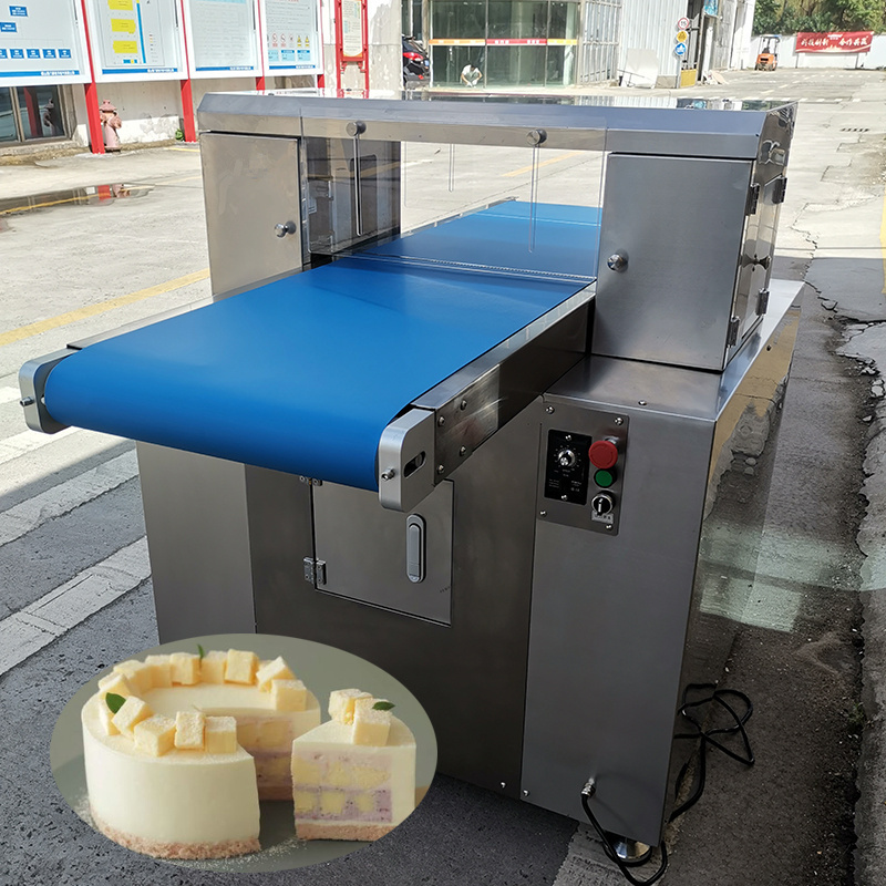 Automation High Speed Ultrasonic Horizontal Cake Leveler Cutter Cake Slicer Cut Cutting Machine