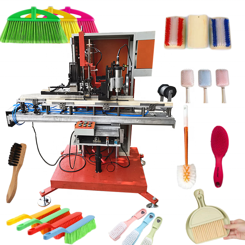 Brush Making Machine Automation Broom and Brush Tufting Machine Floor Cleaning Brush Broom Mop Making Machine