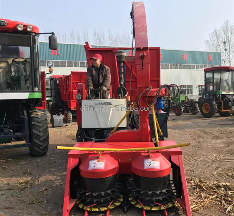 Double Row Silage Forage Harvester Combine Mini Wheat Harvester Corn Harvester Machine