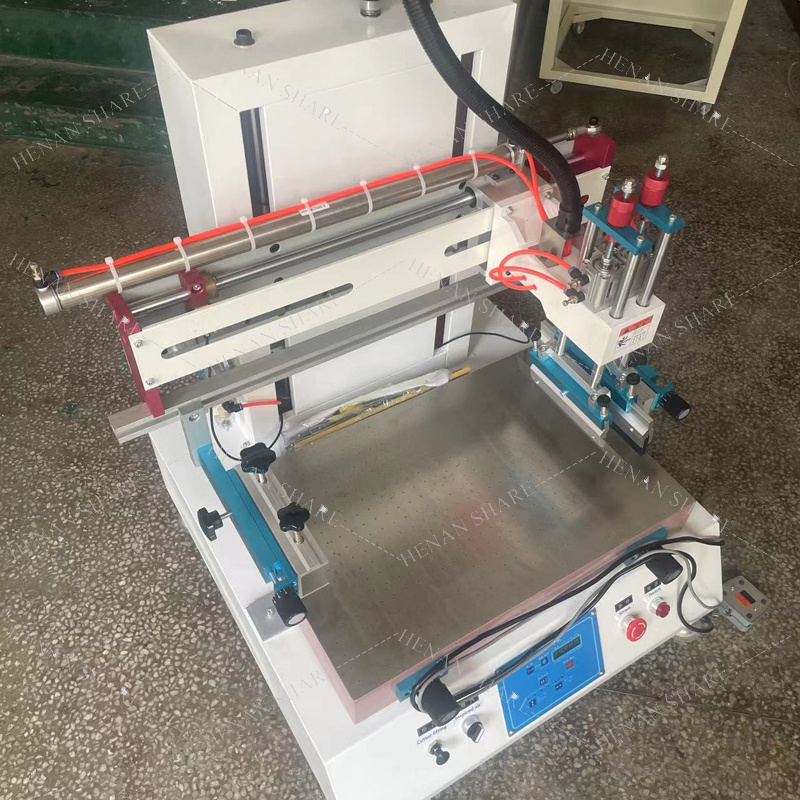 flat silk screen printing machine automatic bottle screen printing machine