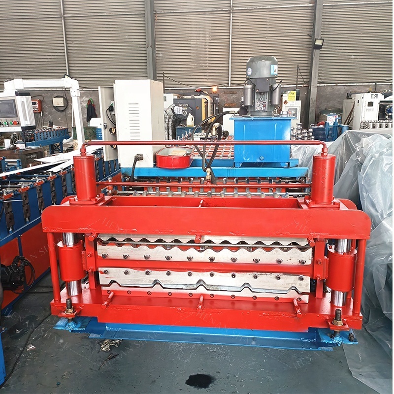 CNC Aluminum Metal Roofing Roll Forming Machine Roofing Sheet Roll Forming Machine for Corrugated Roll Forming