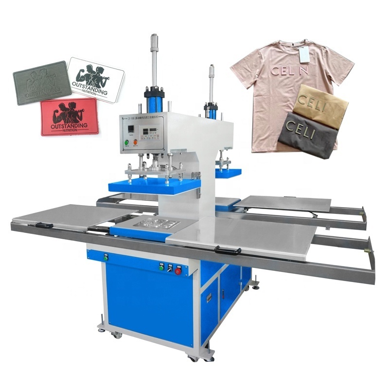 3D Concave Convex heat press embossing machine for fabric t shirt embossing machine