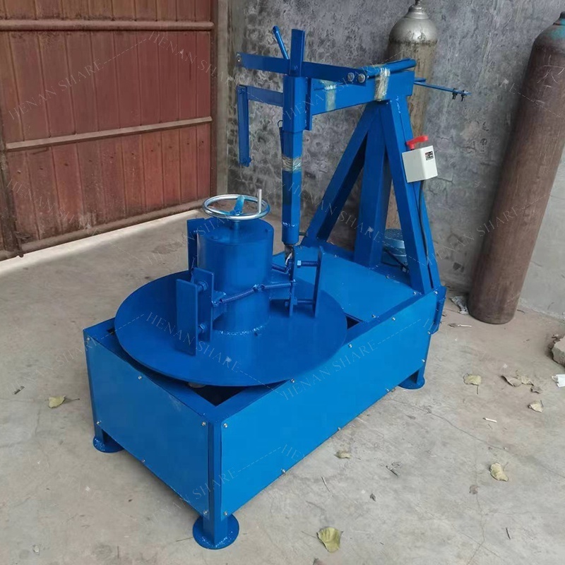 Tyre Machine Recycle Car Tyre Recycling Scrap Tire Cutting Machine Automation