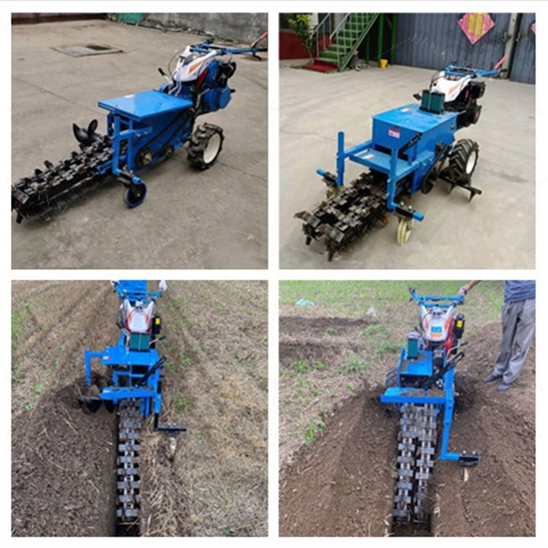 Mini Ditcher Chainsaw Trencher Chain Machine Tractor for Sale