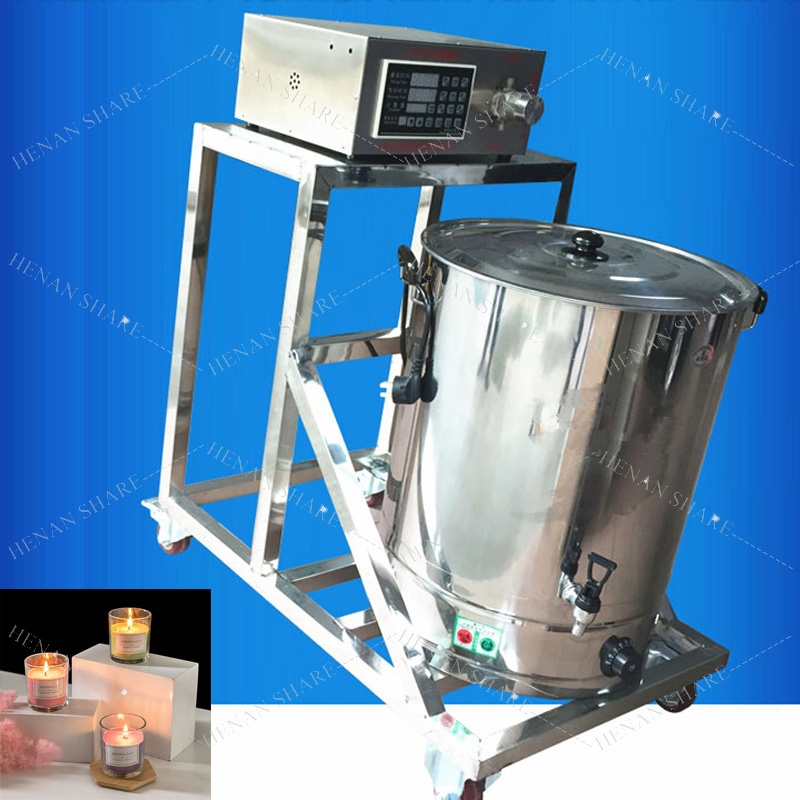 candle pump filling machine paraffin wax filling machine wax melter for candle making