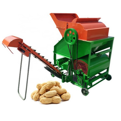 Automation Elevator Groundnut Harvesting Machine Peanut Picker Combine Harvester