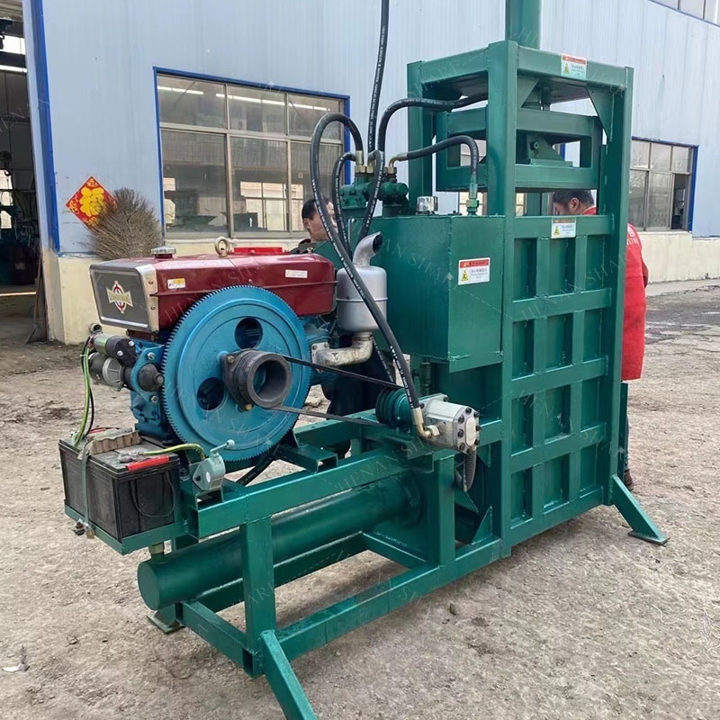 Automation Square Small Hay Baler Compressing Making Machine