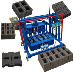 Automatic Block Making Machine Customize Brick Size Shape Mobile Diesel Manual Brick Making Machinery Concrete Block Machine