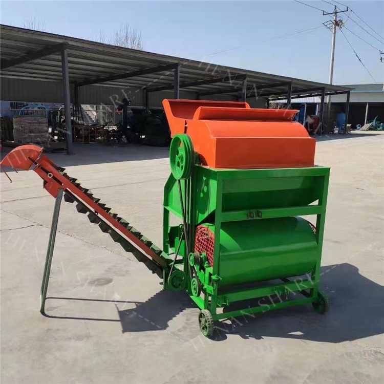 Automation Elevator Groundnut Harvesting Machine Peanut Picker Combine Harvester