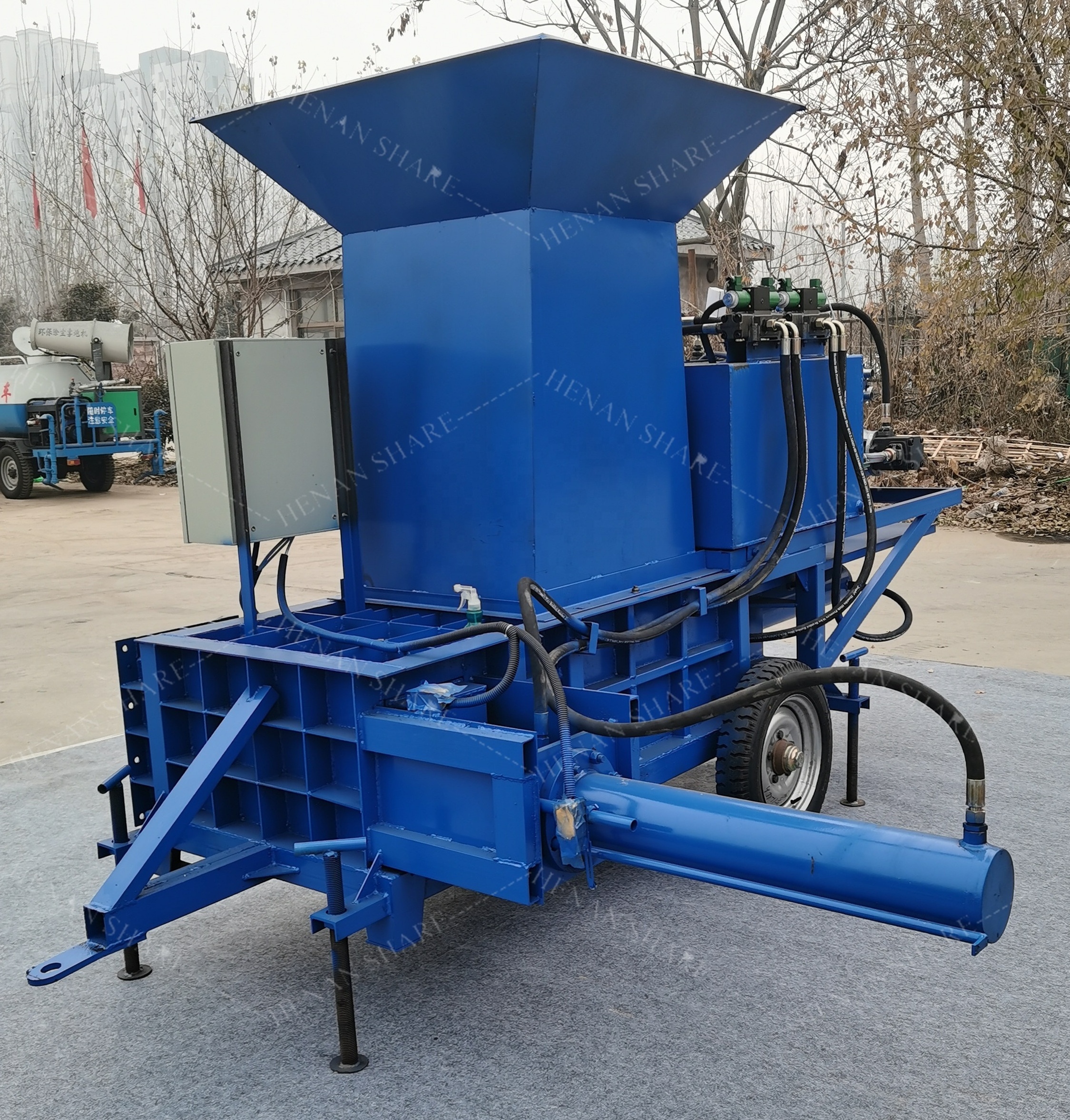 Multi Functional Horizontal Square Hay Pine Straw Baler for Sale 50kg Silage Packing Machine