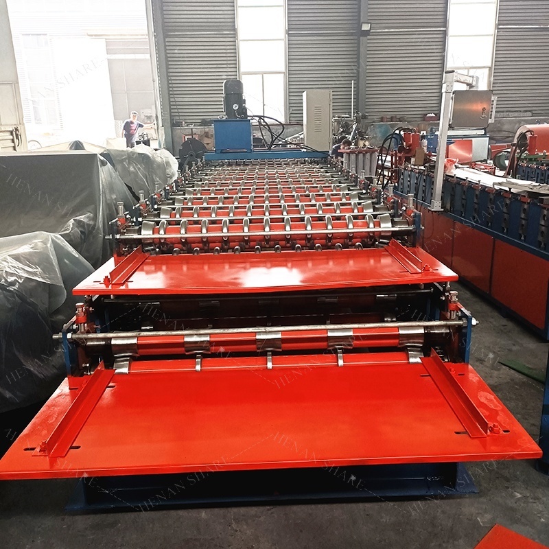 CNC Aluminum Metal Roofing Roll Forming Machine Roofing Sheet Roll Forming Machine for Corrugated Roll Forming