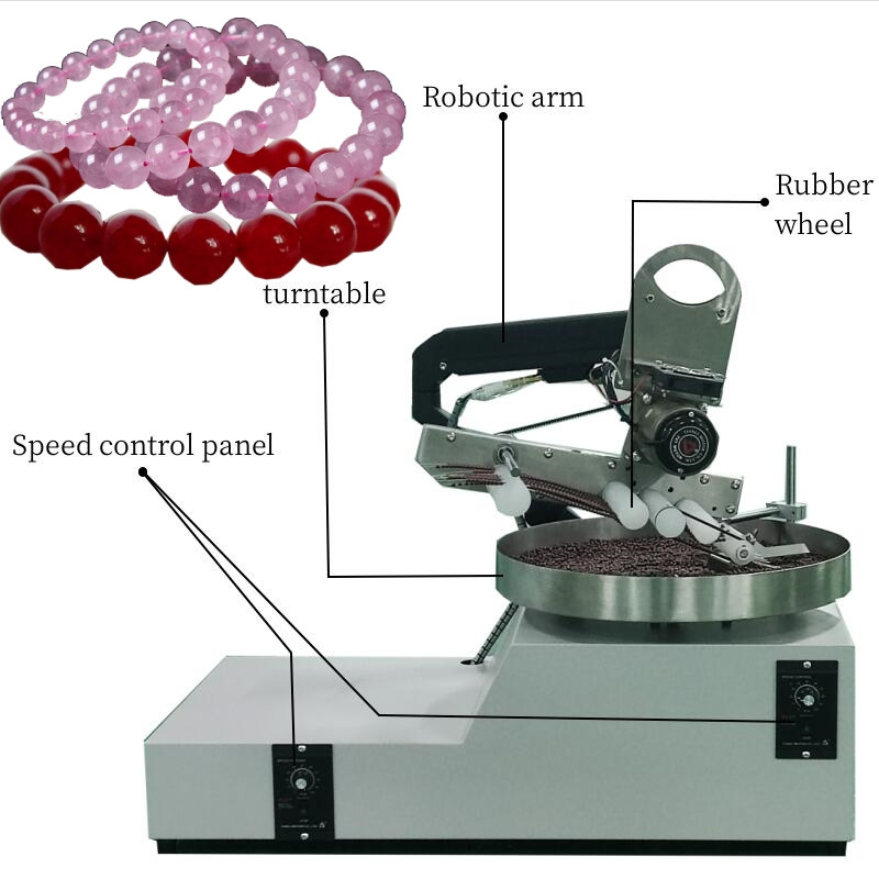 Automatic Bead Stringing Machine Jewelry Glass Seed Beads String Making Machine for Necklace Bracelet Making