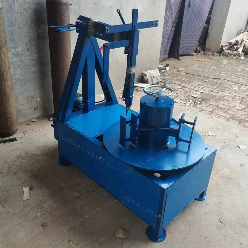 Tyre Machine Recycle Car Tyre Recycling Scrap Tire Cutting Machine Automation