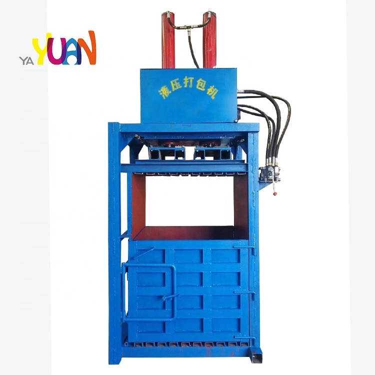 YYL-100 Vertical Type Compression Bailer Machine Hydraulic paper baler machine