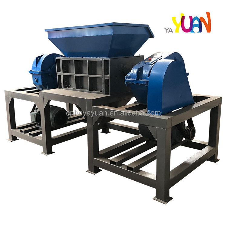 Yayuan portable tire shredder for sale industrial shredder machine scrap tire shredder