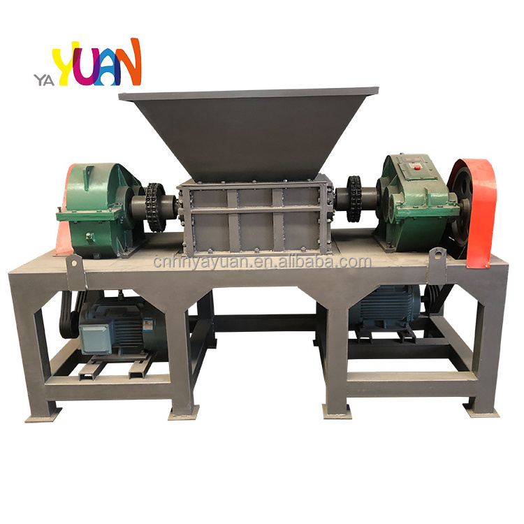 Yayuan 24H online services tire shredder trade tire shredder for rent polyurethane foam shredder