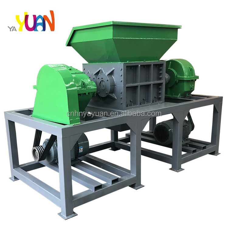 Yayuan 24H online services tire shredder trade tire shredder for rent polyurethane foam shredder