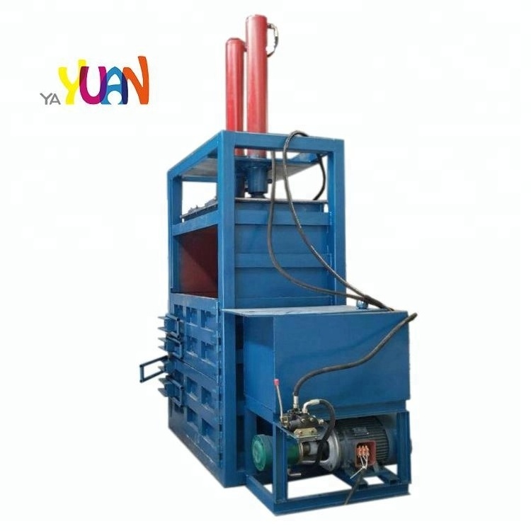 YYL-100 Vertical Type Compression Bailer Machine Hydraulic paper baler machine