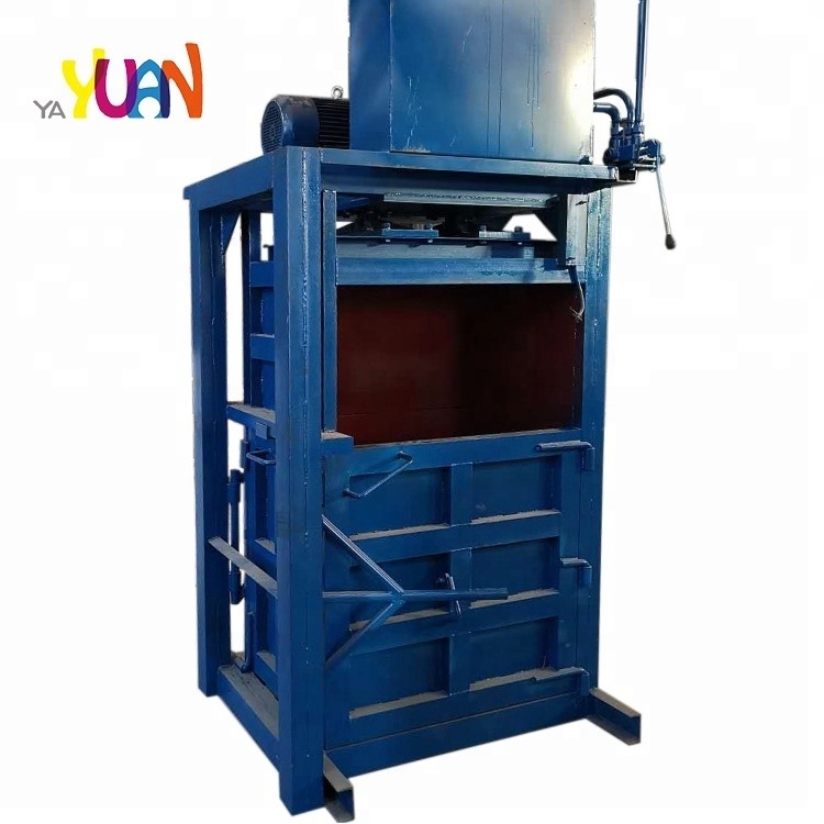 YYL-100 Vertical Type Compression Bailer Machine Hydraulic paper baler machine