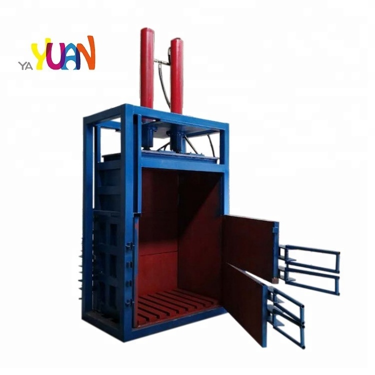 YYL-100 Vertical Type Compression Bailer Machine Hydraulic paper baler machine