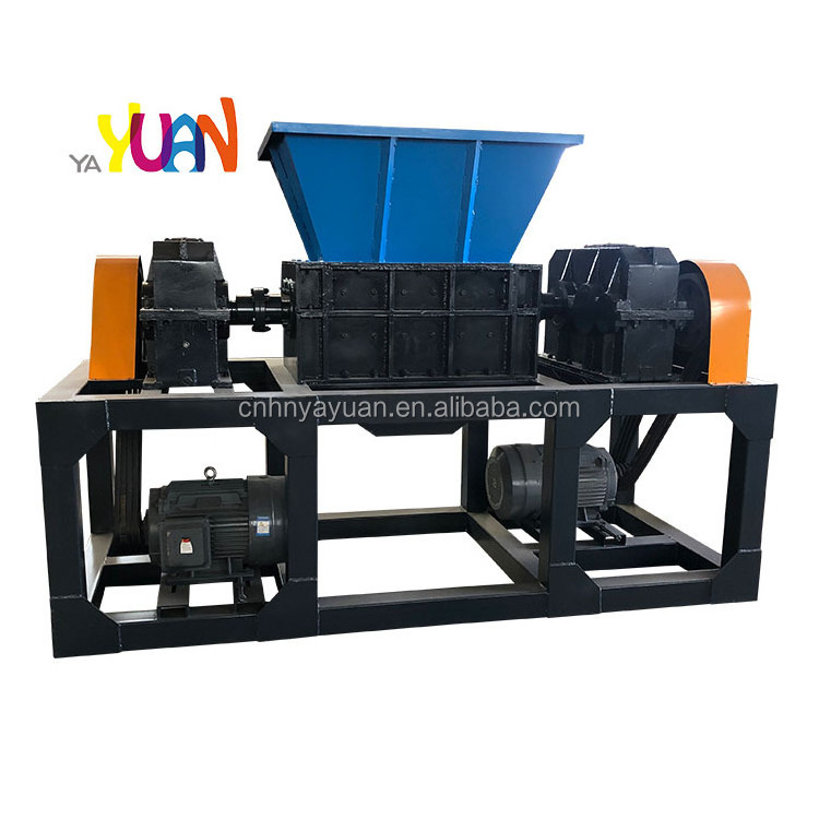 Yayuan portable tire shredder for sale industrial shredder machine scrap tire shredder