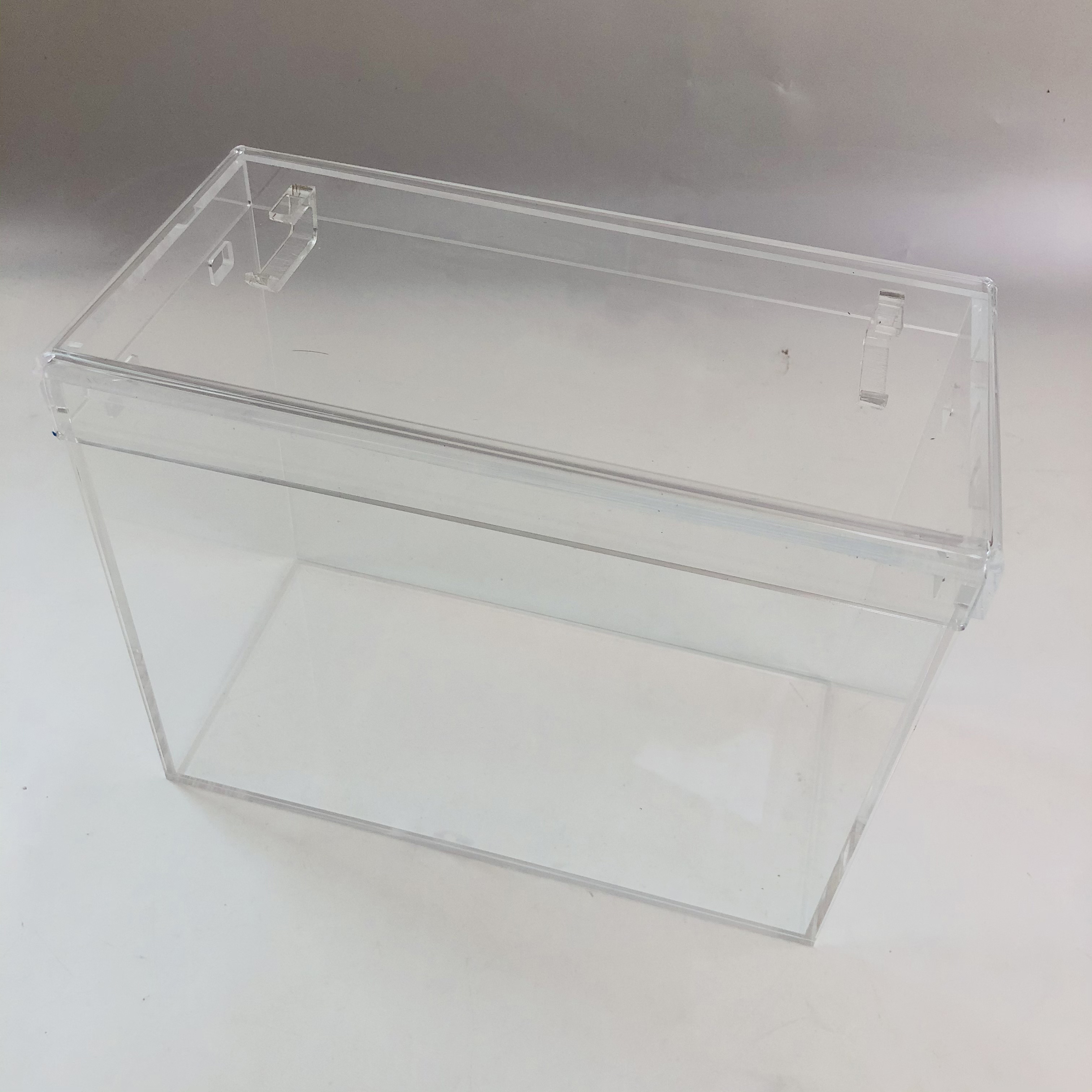 VONVIK Wholesale Clear Acrylic Hand Bag Display Box With Lid Dust-Proof Organizer Box