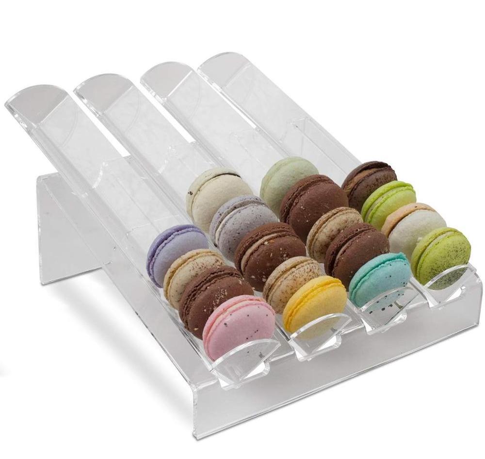 Factory Elegant Clear Acrylic Macaron Cookie Display Stand