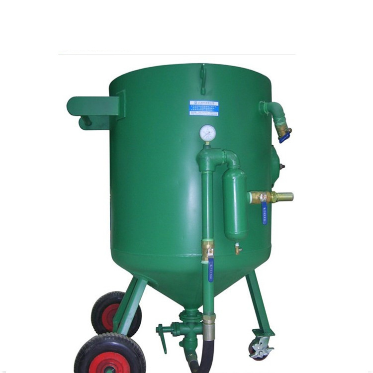 Wholesale high pressure sand blasting pot /100 litre capacity mobile sandblasting machine for sale