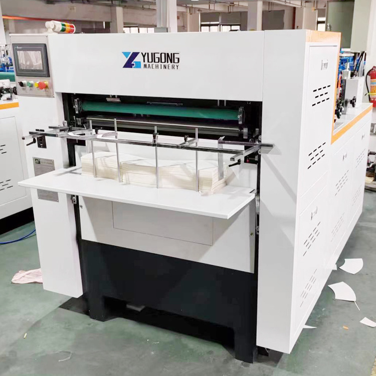 Fully Automatic High Speed Paper Box Die Cut Sticker Printing Machine