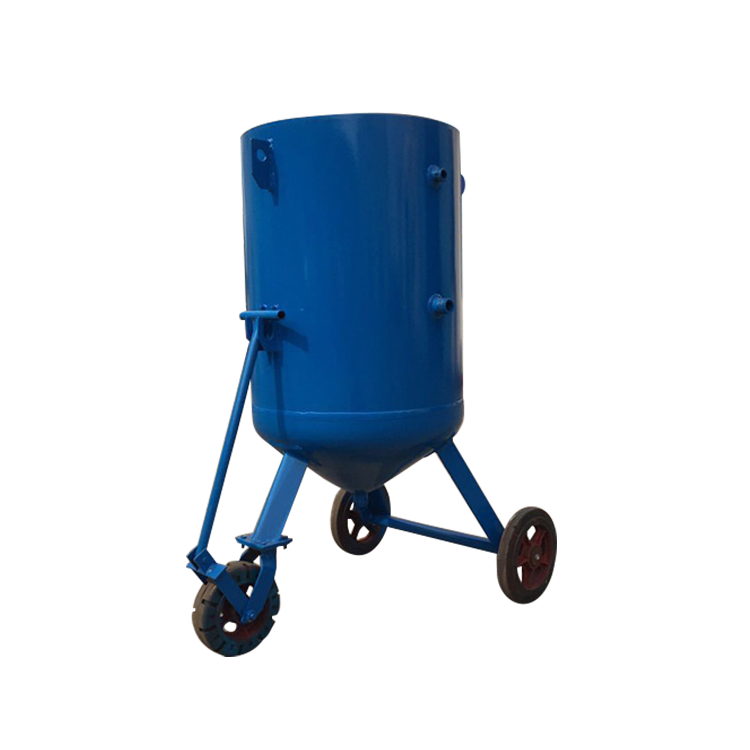 Wholesale high pressure sand blasting pot /100 litre capacity mobile sandblasting machine for sale