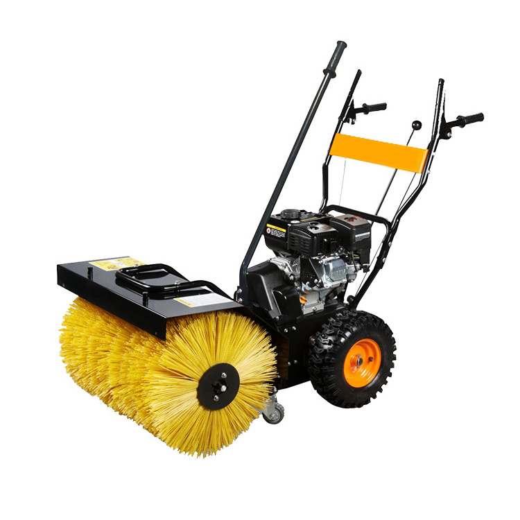 Snow sweeper gasoline power artificial grass cleaning equipment Snow sweeping machine