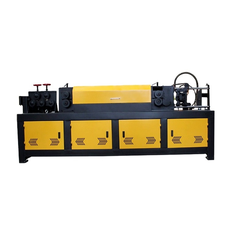 Hot Selling 12mm Rebar Straightening Cutter Bender Machinery Stainless Bar Steel Bending Metal Straightening Cutting Machine