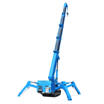 Truck Mounted Spider Crane Tower Building 3 Ton Boom Lift 8 Ton Lifting Belt Spider Cranes